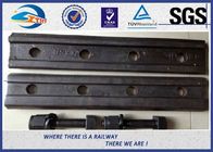 UIC60 4 hole Railway Fish Plate for Track  ASTM and DIN Steel with Hex Nut